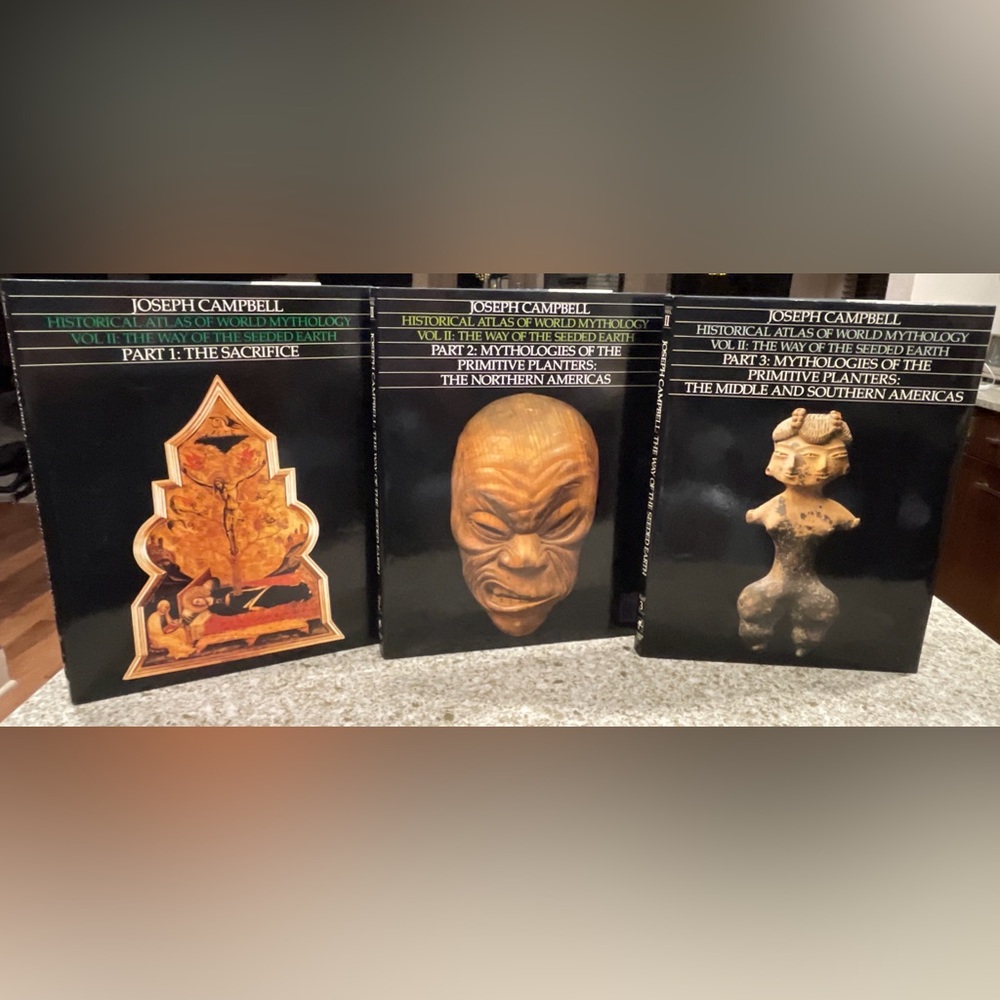 Joseph Campbell 5-Book Set – Historical Atlas Mythology (B39)✨✨